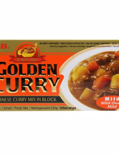 S&B GOLDEN CURRY SUAVE 220G