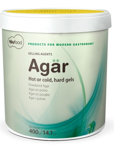 AGÄR – AGAR EN POLVO 400G.