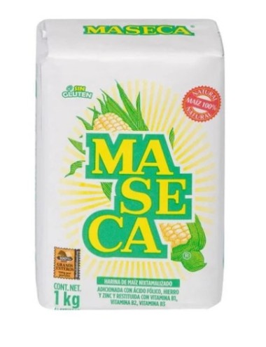 HARINA DE MAIZ "MASECA" 1KG.