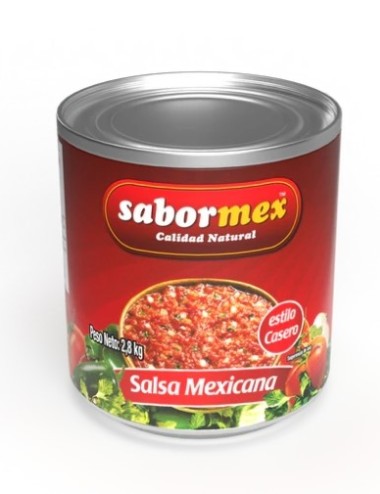 SALSA MEXICANA ROJA 2.8L