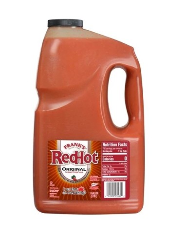 SALSA FRANK´S RED HOT 3.78L.