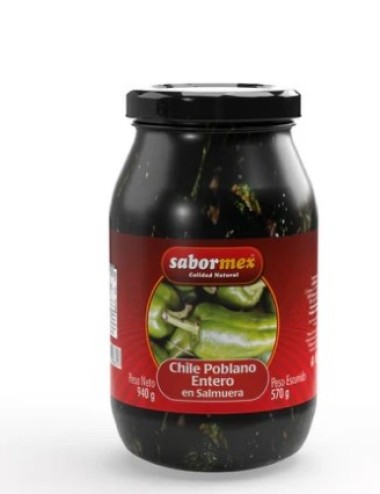 CHILE POBLANO 940G.