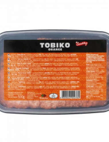 HUEVA TOBIKO NARANJA 500G.