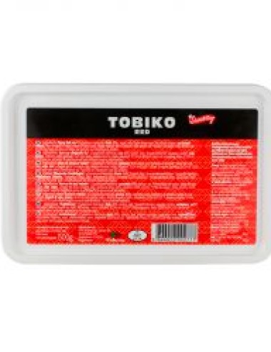 HUEVA TOBIKO ROJO 500G.