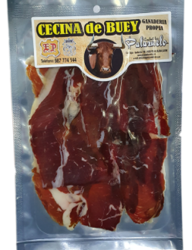 SOBRE CECINA BUEY 100G.