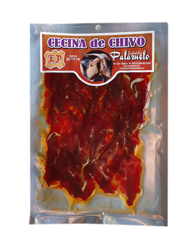 SOBRE CECINA CHIVO 100G.